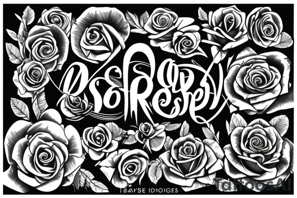 roses tattoo idea