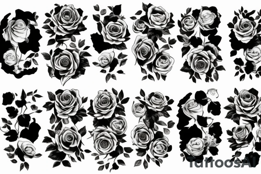 roses tattoo idea