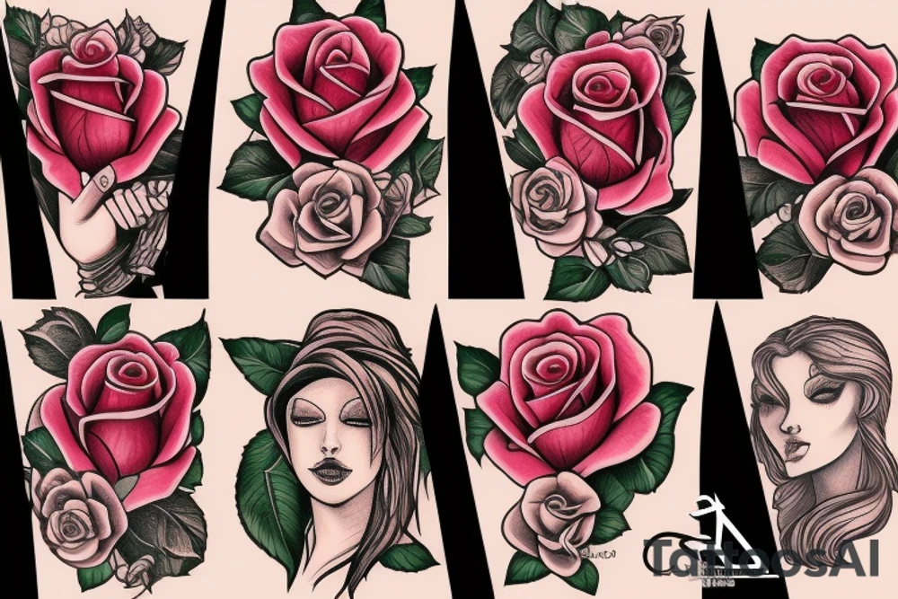 roses tattoo idea