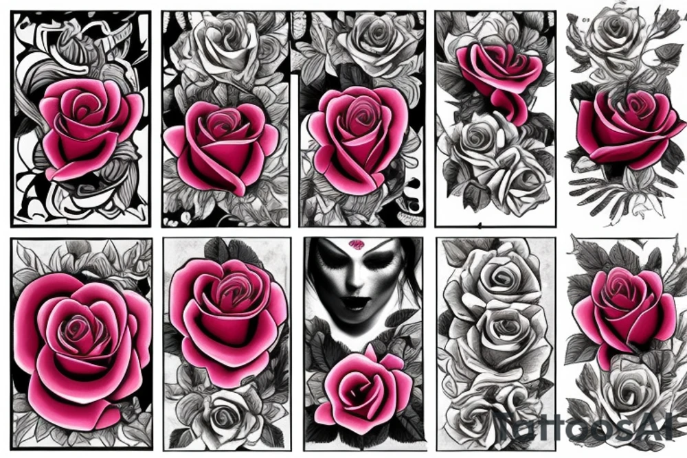 roses tattoo idea