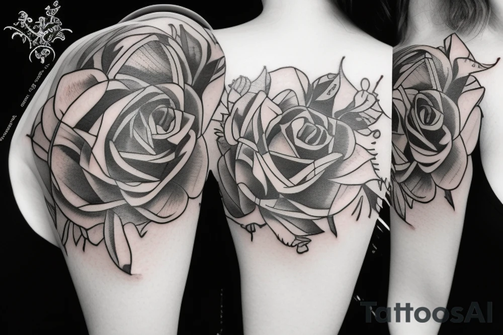 roses tattoo idea
