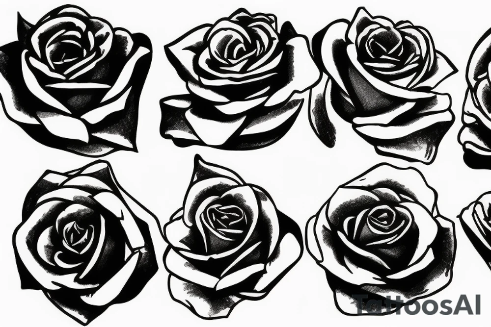 roses tattoo idea