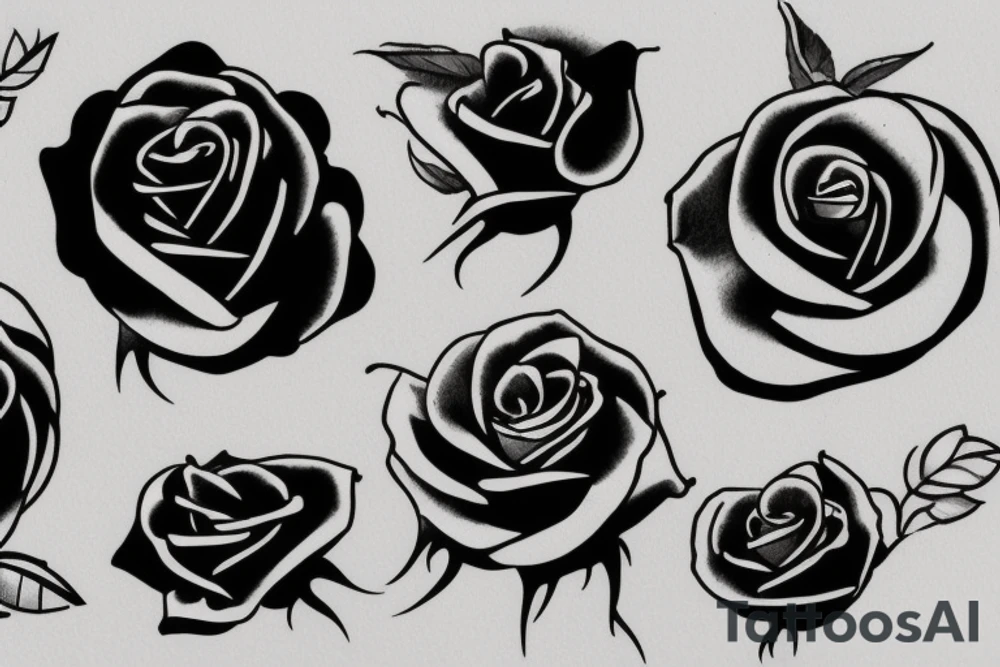 roses tattoo idea