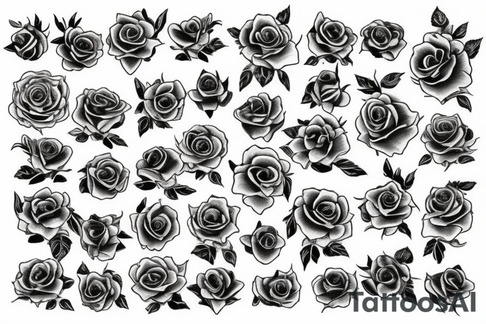 roses tattoo idea