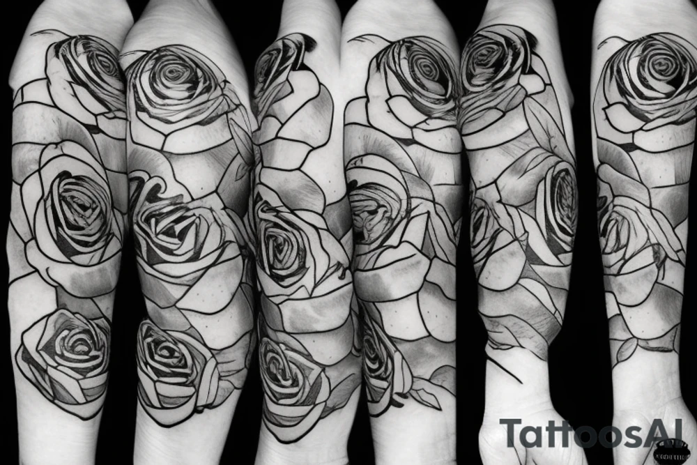 roses tattoo idea