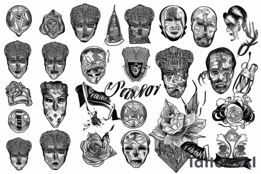 prison tattoo idea