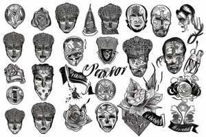 prison tattoo idea