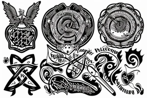 prison tattoo idea