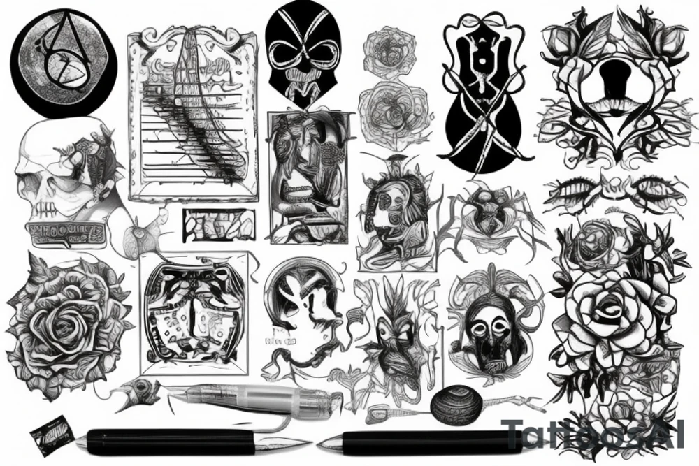prison tattoo idea