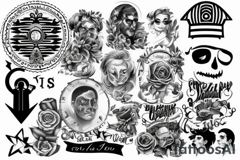 prison tattoo idea