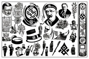 hitler tattoo idea