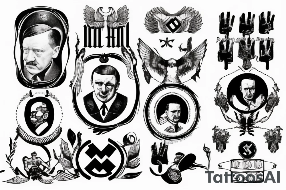 hitler tattoo idea