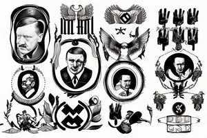 hitler tattoo idea