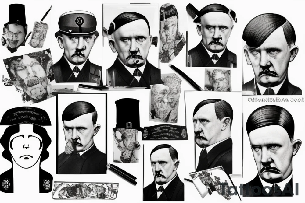 hitler tattoo idea