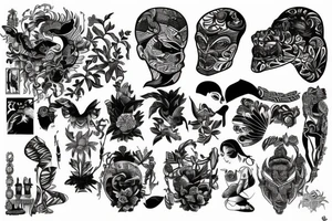 filipino terraces tattoo idea