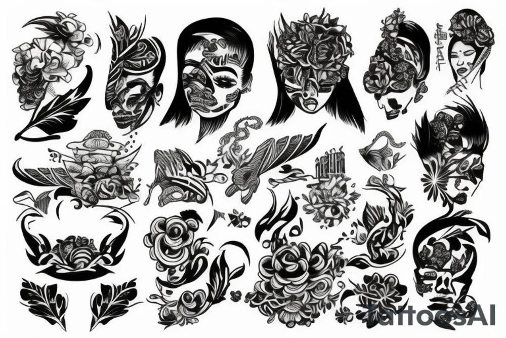 filipino terraces tattoo idea