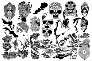 filipino terraces tattoo idea