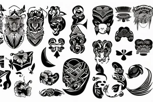 filipino terraces tattoo idea