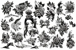 filipino princess tattoo idea