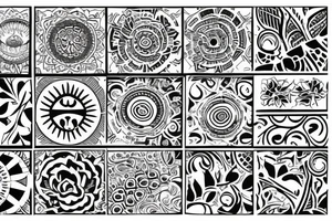 Flowers with a fix in it tattoo idea