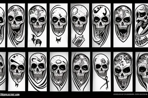 Grim Reaper tattoo idea