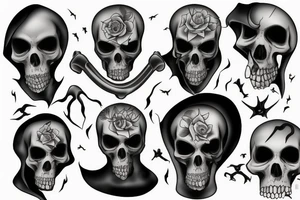 Grim Reaper tattoo idea
