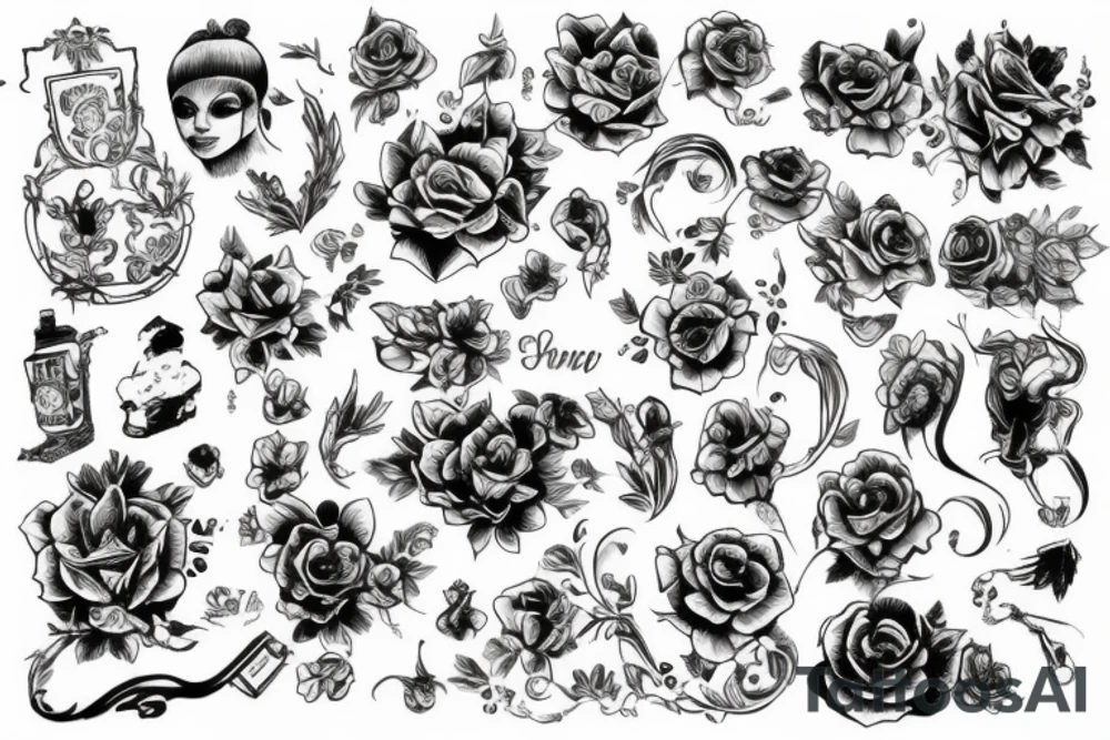Смерть всегда рядом tattoo idea