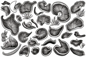rafflesia tattoo idea