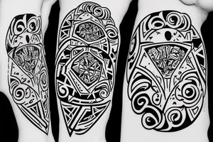 program code and rock-n-roll tattoo idea