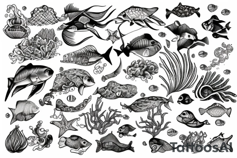 Dev under the water tattoo idea