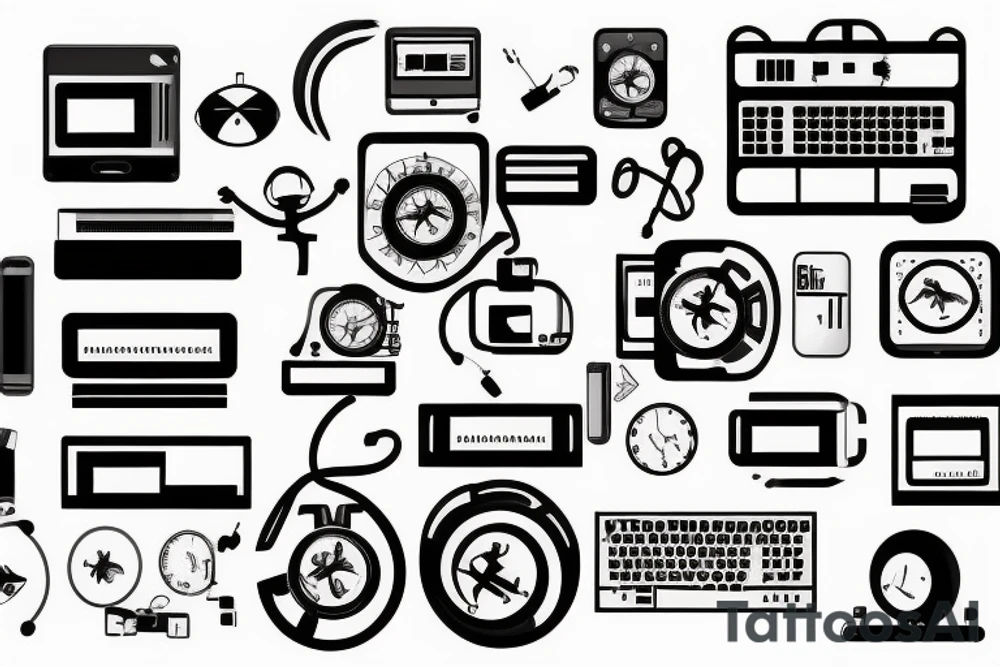 How is the computer code looks like? tattoo idea