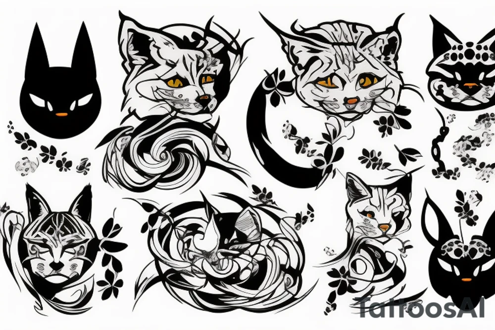 Lynx and JavaScript code tattoo idea
