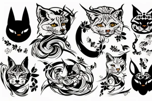 Lynx and JavaScript code tattoo idea