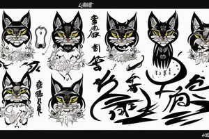 Lynx and JavaScript code tattoo idea