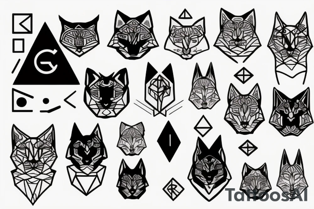 Lynx and JavaScript code tattoo idea