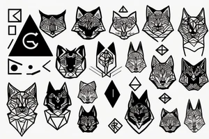 Lynx and JavaScript code tattoo idea