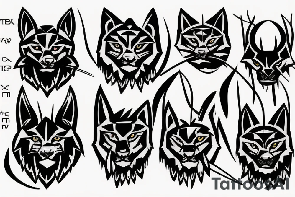 Lynx and JavaScript code tattoo idea