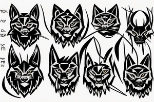 Lynx and JavaScript code tattoo idea