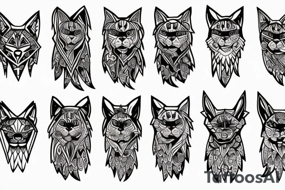 Lynx and JavaScript code tattoo idea