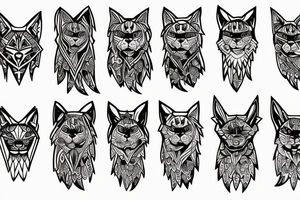 Lynx and JavaScript code tattoo idea