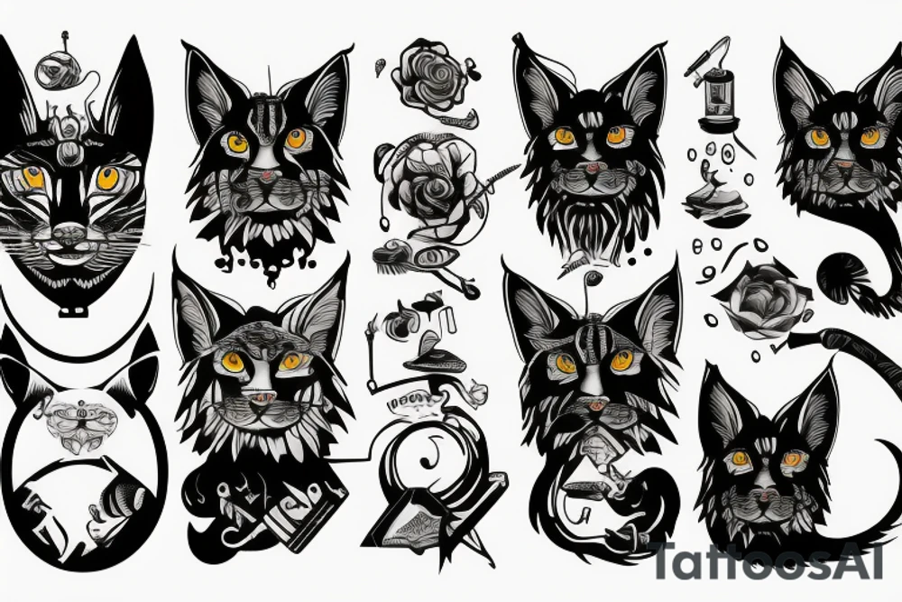 Lynx and JavaScript code tattoo idea