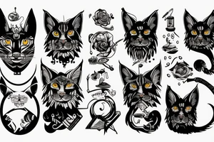 Lynx and JavaScript code tattoo idea