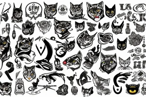 Lynx and JavaScript code tattoo idea