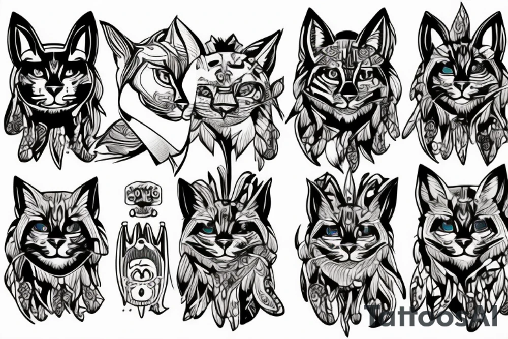 Lynx and JavaScript code tattoo idea