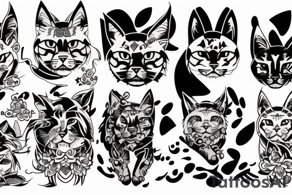 Lynx and JavaScript code tattoo idea