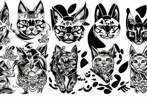 Lynx and JavaScript code tattoo idea