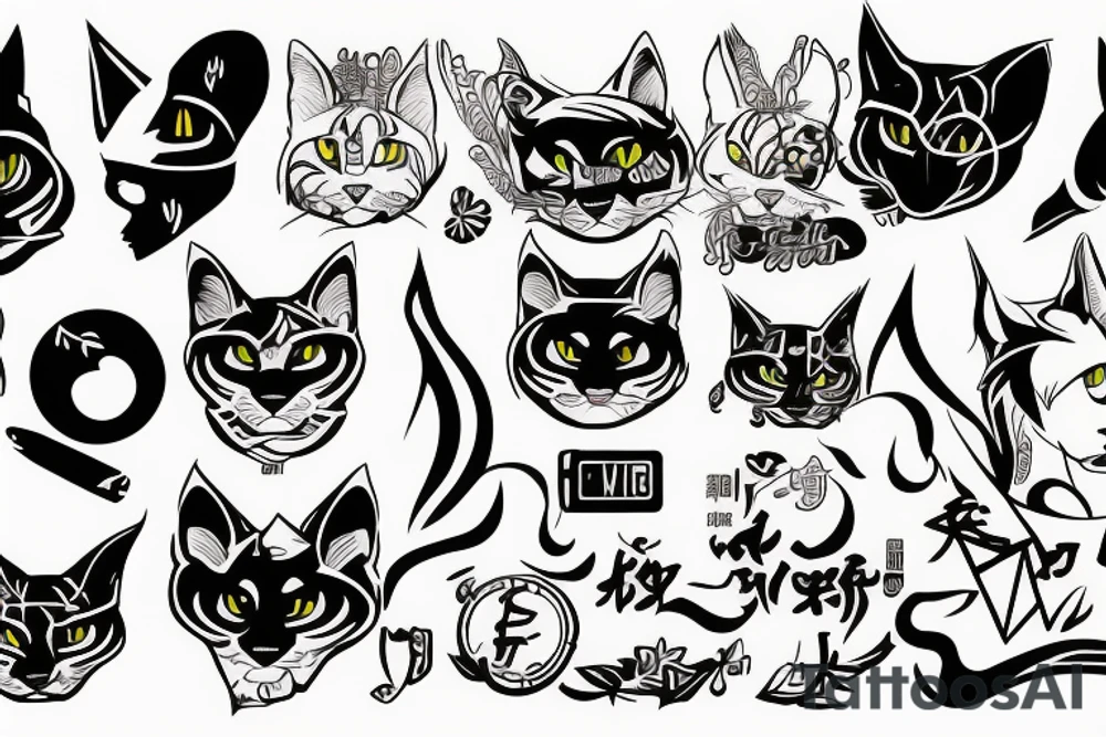 Lynx and JavaScript code tattoo idea