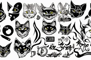 Lynx and JavaScript code tattoo idea