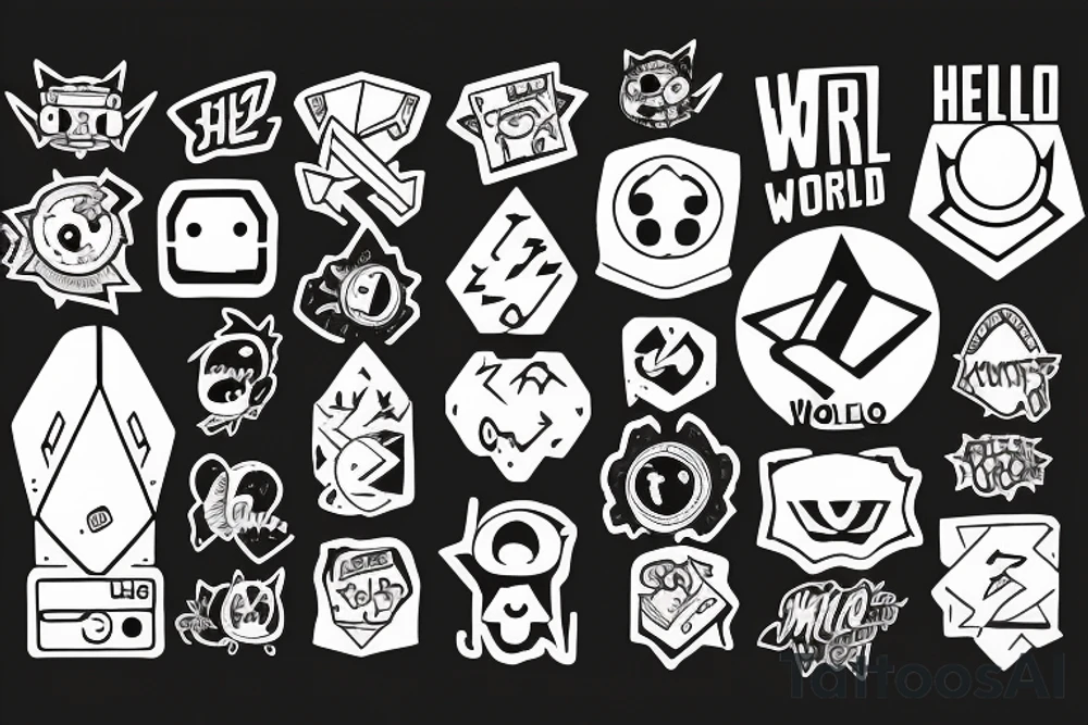 Console.log("Hello, World!") tattoo idea