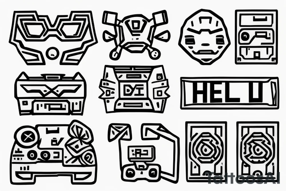 The text: "Console.log("Hello, World!")" tattoo idea